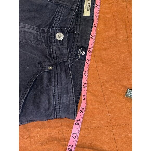 Adriano Goldschmied Mens The Protege Straight Leg Jeans Size 30x34 Black Denim - Picture 9 of 9